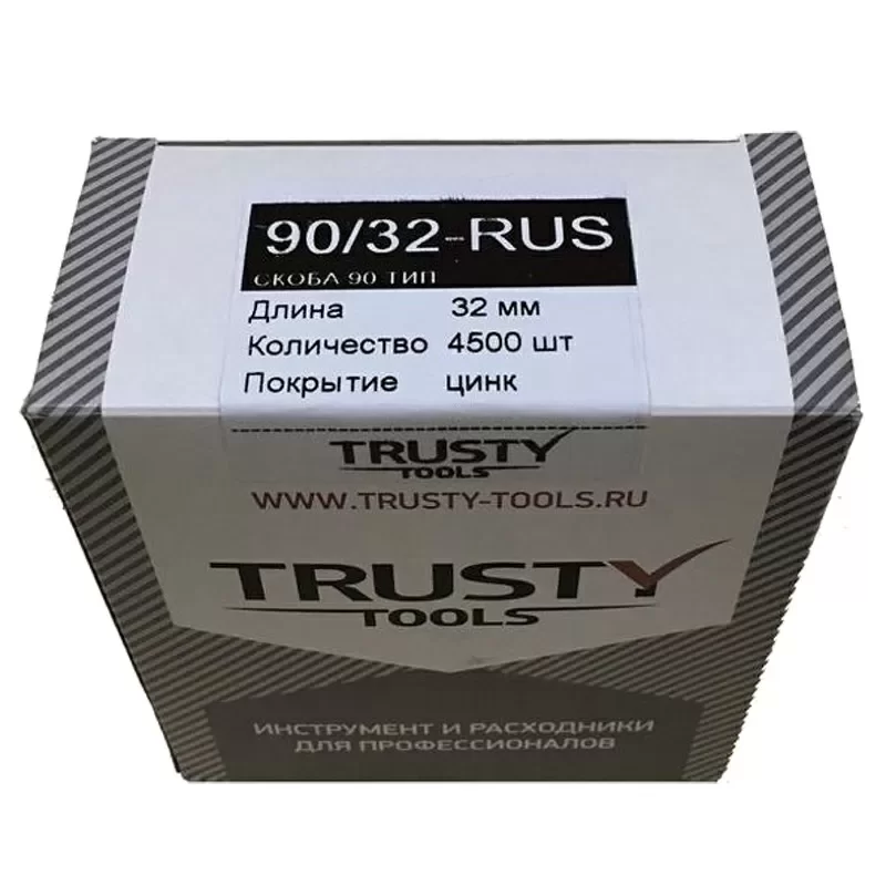 Скобы для степлера Trusty 90/32-RUS (4500 шт) – №1