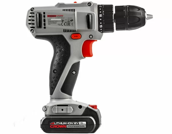 Аккумуляторная дрель-шуруповерт Crown CT21052LH-1,5 BMC (2х1,5 Ач) №4