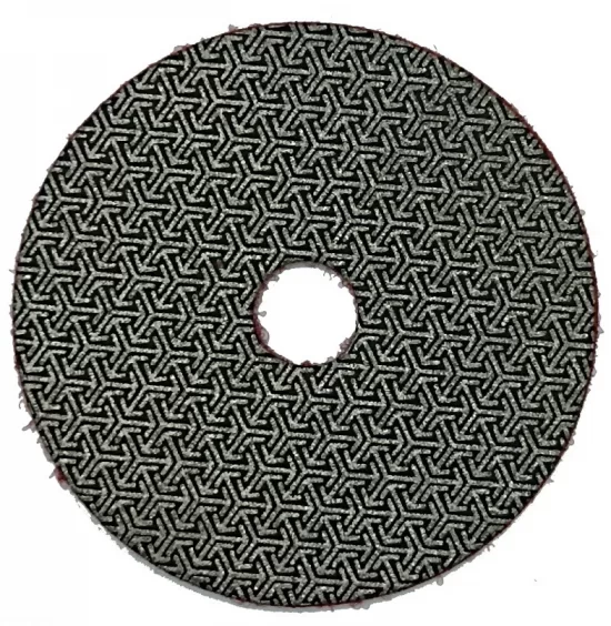 Круг алмазный гибкий шлифовальный Hilberg №100 100 мм – фото №1 Круг алмазный гибкий шлифовальный Hilberg №100 100 мм – №1