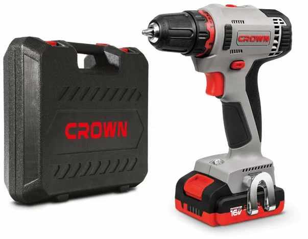 Аккумуляторная дрель-шуруповерт Crown CT21082H-2 BMC (2х2,0 Ач) – №1