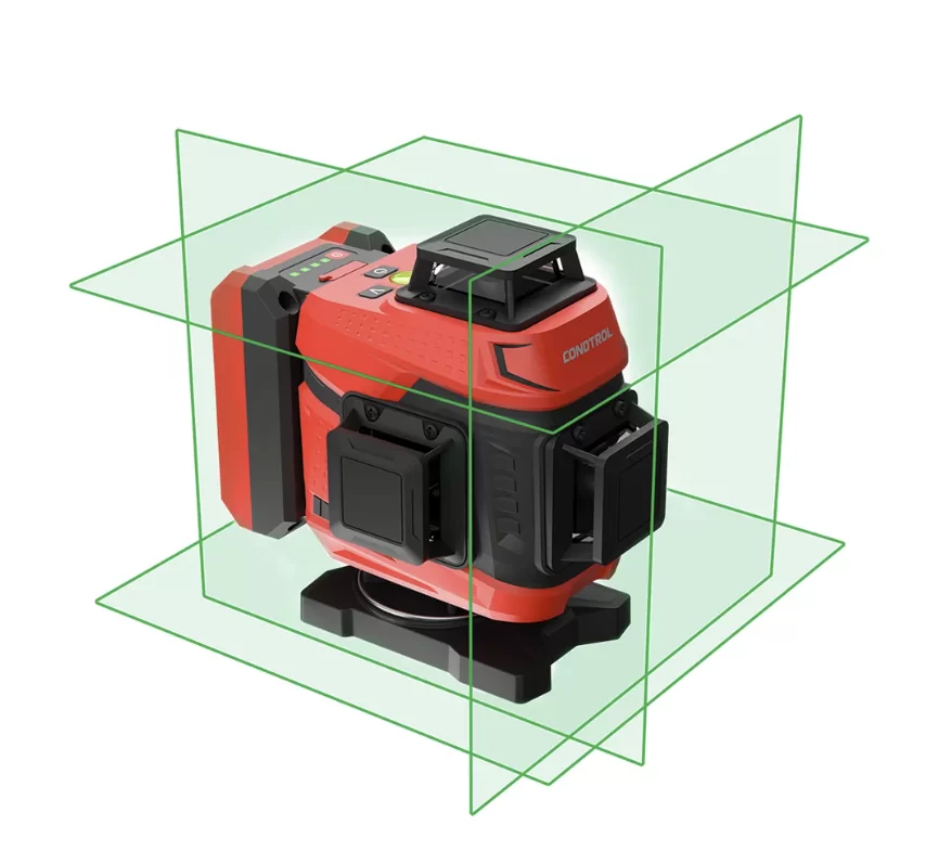 Уровень лазерный Condtrol Fliesen 4D (1-2-466) – фото №2 Уровень лазерный Condtrol Fliesen 4D (1-2-466) – №2