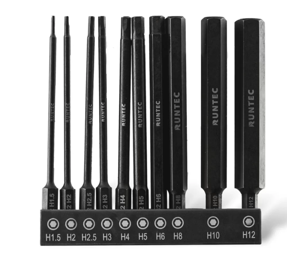 Набор бит Runtec HEX (10 шт) – №1