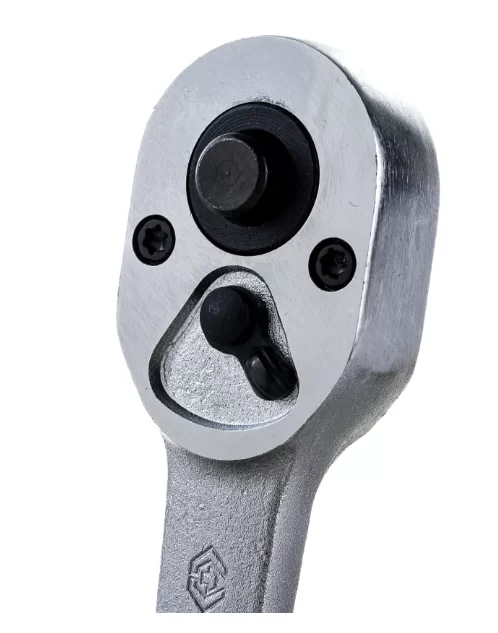 Трещотка King Tony 1/4" 134 мм, 24 зубца, флажковая с кнопокй №1