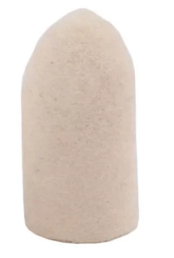 Насадка-валик для гравера Зубр 10 х19 мм, фетровый – №1