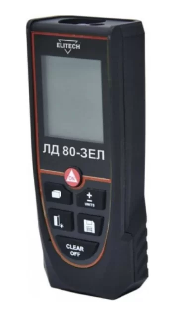 Лазерный дальномер Elitech ЛД 80-ЗЕЛ – №1