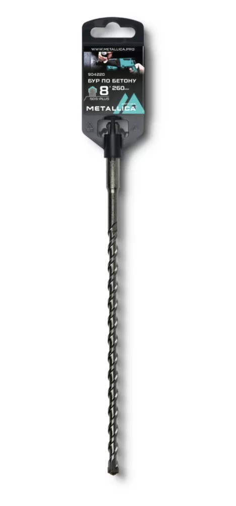 Бур SDS+ Metallica Optima 8х260/200 мм – №1