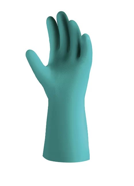 Перчатки химостойкие Jeta Safety Atom Oil с хлопковым напылением, размер XL №1