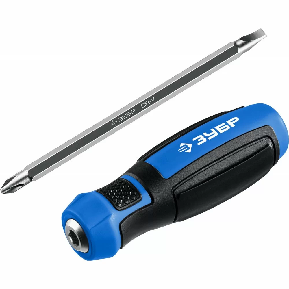 Отвертка переставная Зубр SL6/PH2 (25029) – фото №1 Отвертка переставная Зубр SL6/PH2 (25029) – №1