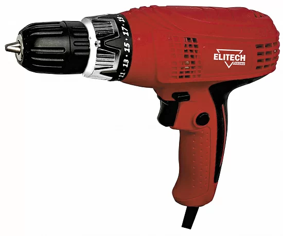 Дрель-шуруповерт Elitech ДШ 350РЭ Промо – №1