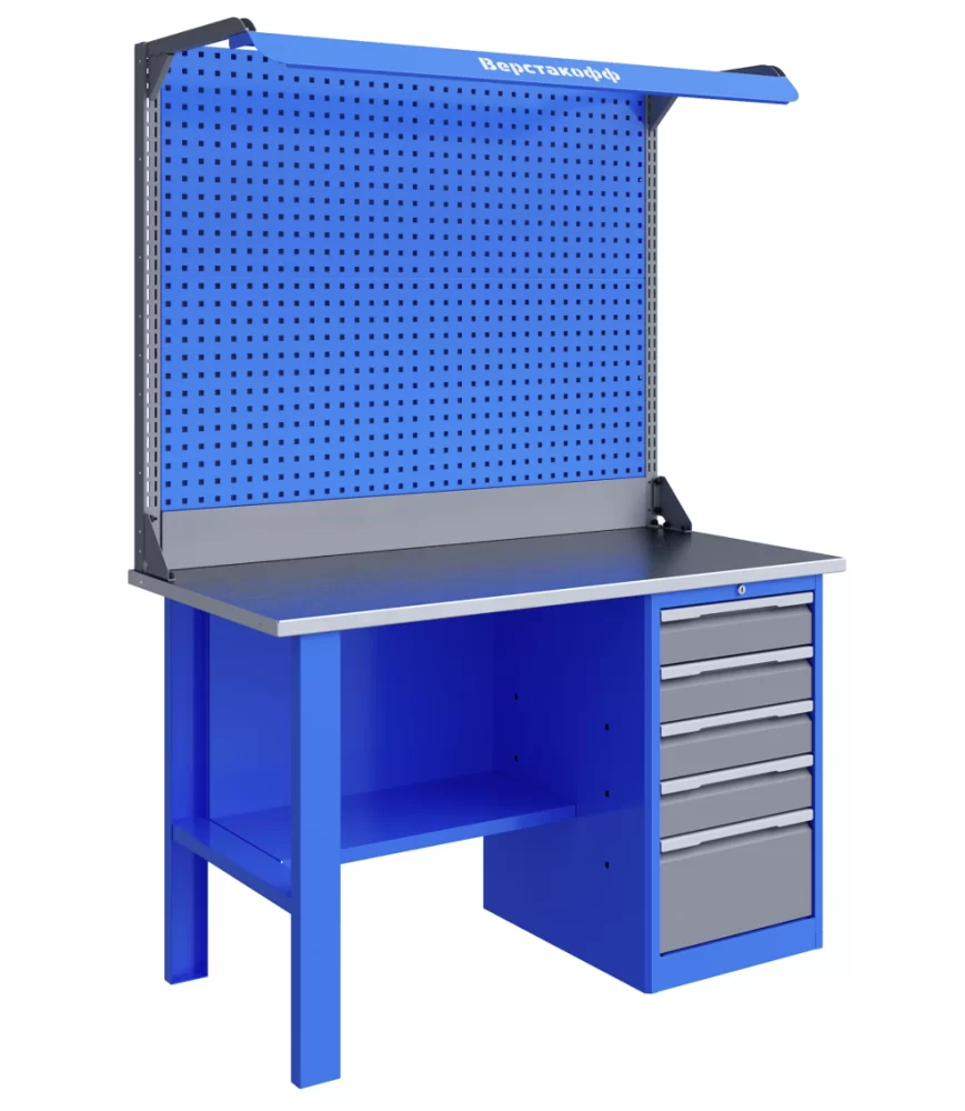 Верстак слесарный Верстакофф TNC 141.15.2-2F однотумбовый – фото №1 Верстак слесарный Верстакофф TNC 141.15.2-2F однотумбовый – №1