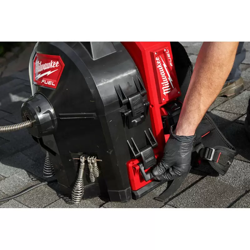 Аккумуляторная ранцевая прочистная машина Milwaukee M18 FFSDC10-0 FUEL без акк. и з/у – №4