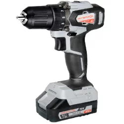 Фото товара «Аккумуляторная ударная дрель-шуруповерт Интерскол ДАУ-13/18ВК АПИ (2х1,5 Ач)»