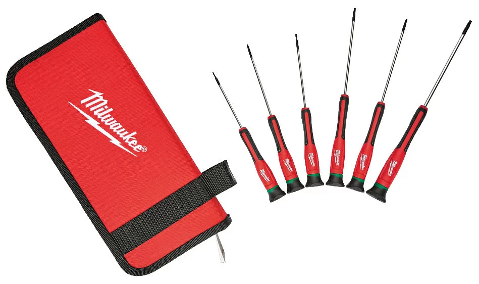 Набор отверток для точной механики Milwaukee TORX (6 шт) – фото №1 Набор отверток для точной механики Milwaukee TORX (6 шт) – №1
