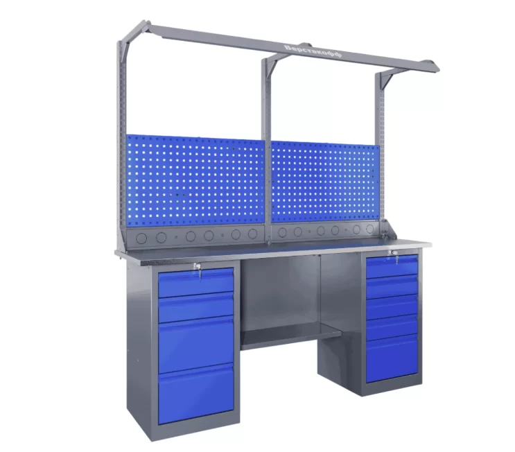 Верстак слесарный Верстакофф SLF 181.45.2-1FR – фото №1 Верстак слесарный Верстакофф SLF 181.45.2-1FR – №1