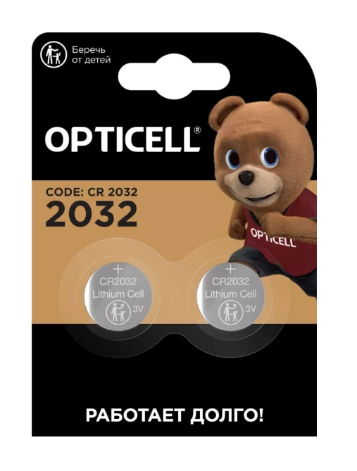 Батарейки Opticell Specialty CR2032 (2 шт) – фото №1 Батарейки Opticell Specialty CR2032 (2 шт) – №1