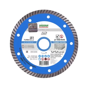 Может пригодиться Диск алмазный Distar Extra Turbo 150х22,2 мм 