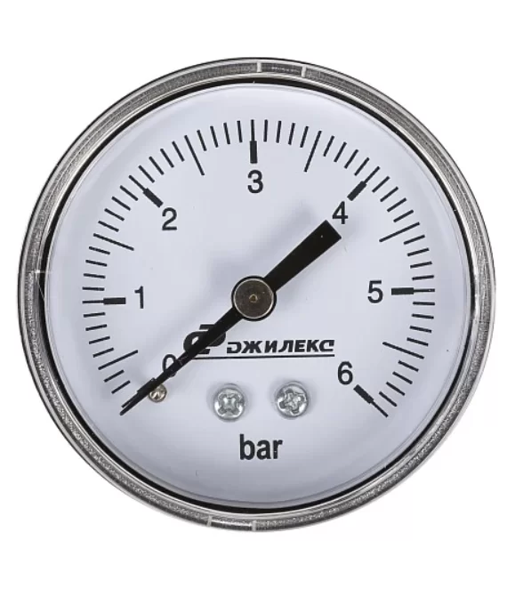Манометр Джилекс MDA 50/6 - 1/4" аксиальный – №1