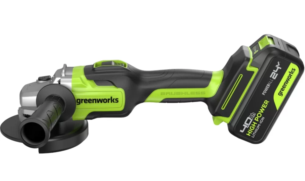 Аккумуляторная УШМ Greenworks GD24AG 24В (1х4,0 Ач) – №1