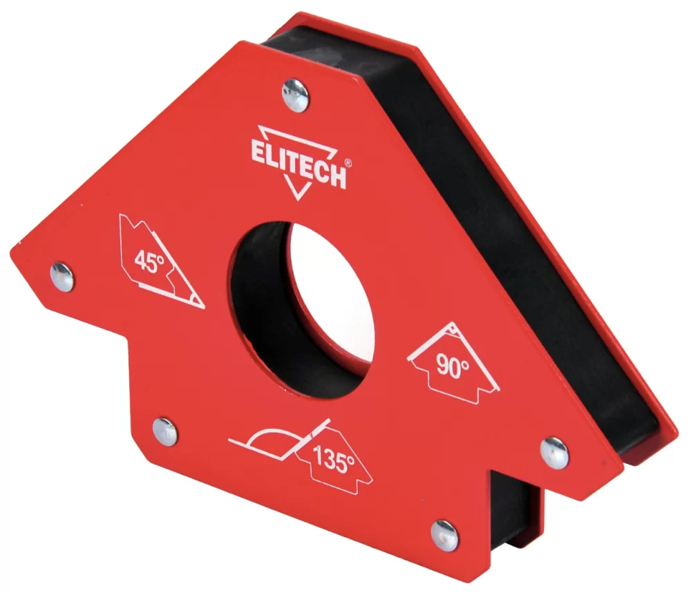 Магнитный уголок-держатель для сварки Elitech, 35 кг. – №1