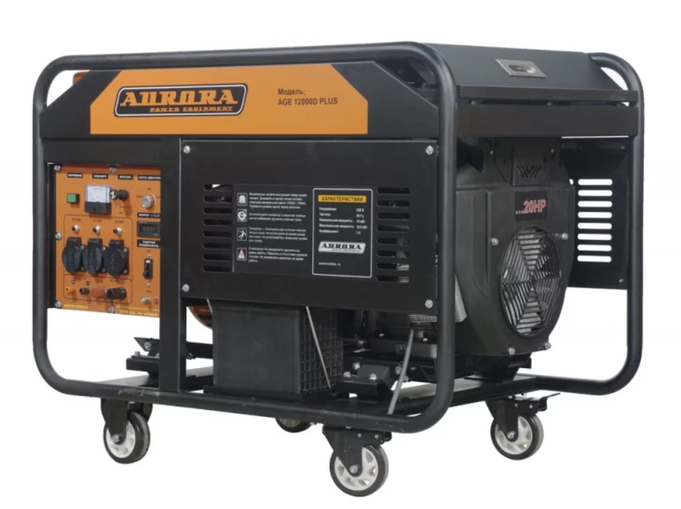 Генератор бензиновый Aurora AGE 12000 D Plus – №1