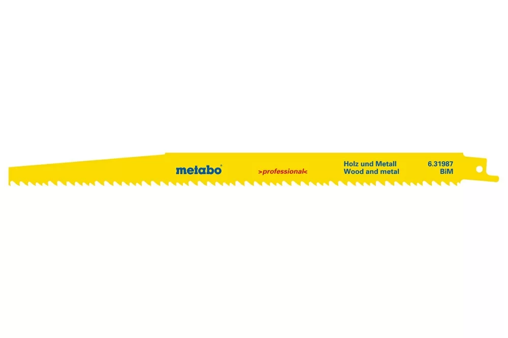 Полотно сабельное Metabo S1411 VF BI-Metal 150 мм (1 шт) – №1