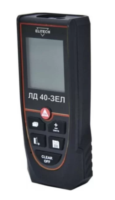 Лазерный дальномер Elitech ЛД 40-ЗЕЛ – №1