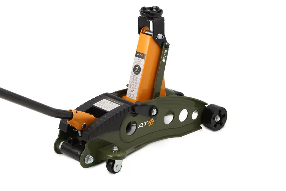 Домкрат подкатной Дело Техники 2т, 130-350 мм №3