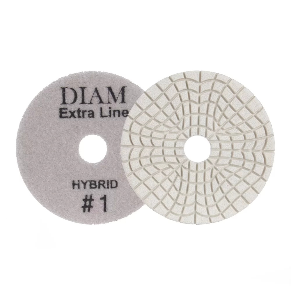 Круг алмазный шлифовальный Diam Step-3 Hybrid 100х3мм #1 (черепашка) – №1