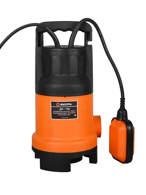 Насос дренажный Вихрь ДН-750 №1