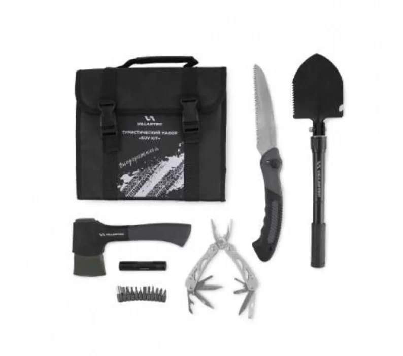 Набор туристический Villartec "Suv Kit" 6 предметов в сумке – №1