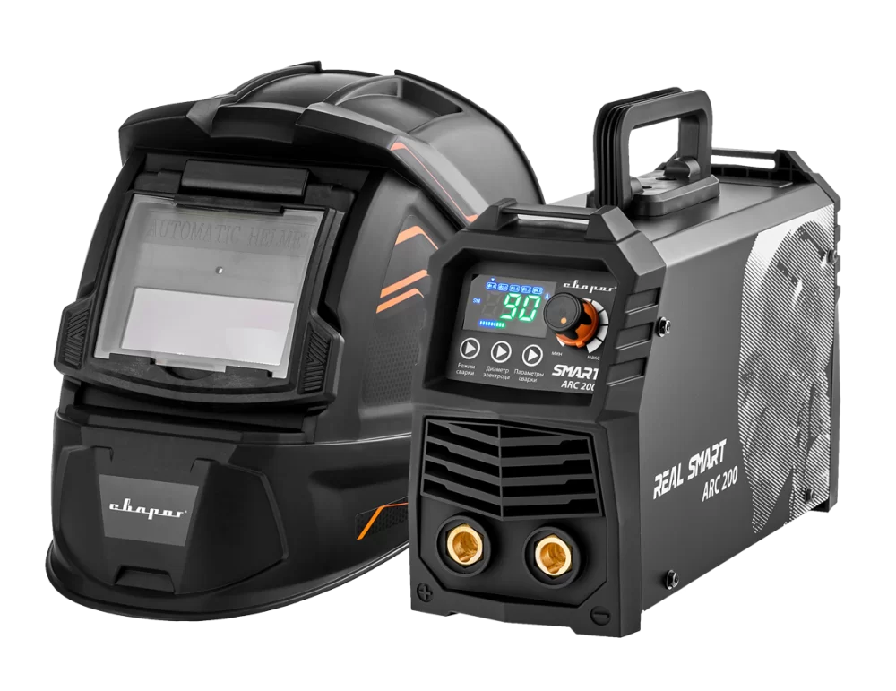 Сварочный аппарат Сварог ARC 200 REAL Black SMART (маска+краги) – №1