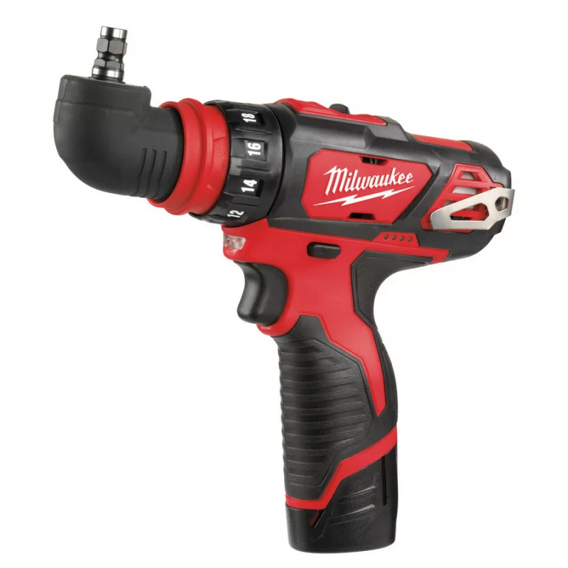 Аккумуляторная дрель-шуруповерт Milwaukee M12 BDDXKIT-202C (2х2,0 Aч) №1
