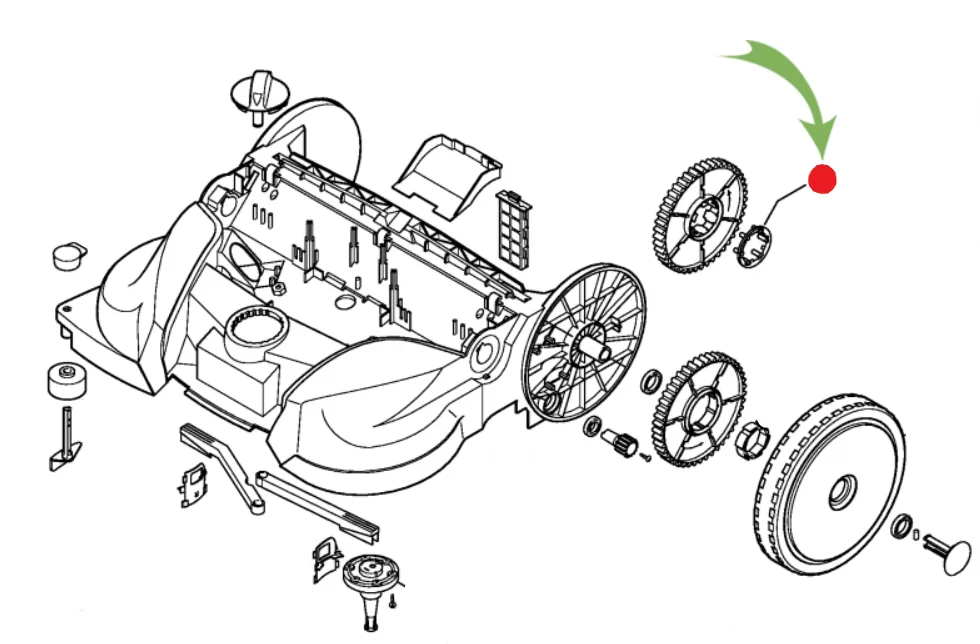 Поводок колеса Stihl для подметального устройства KGA 770 – фото №1 Поводок колеса Stihl для подметального устройства KGA 770 – №1