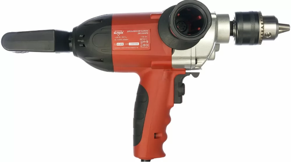 Дрель-миксер Elitech ДМ 1100РЭ №1