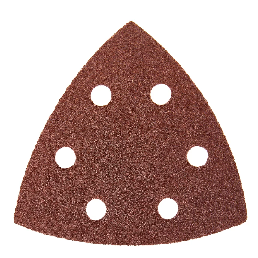 Лист шлифовальный Elitech 93х93 мм Р100, треугольный (5 шт) – №1