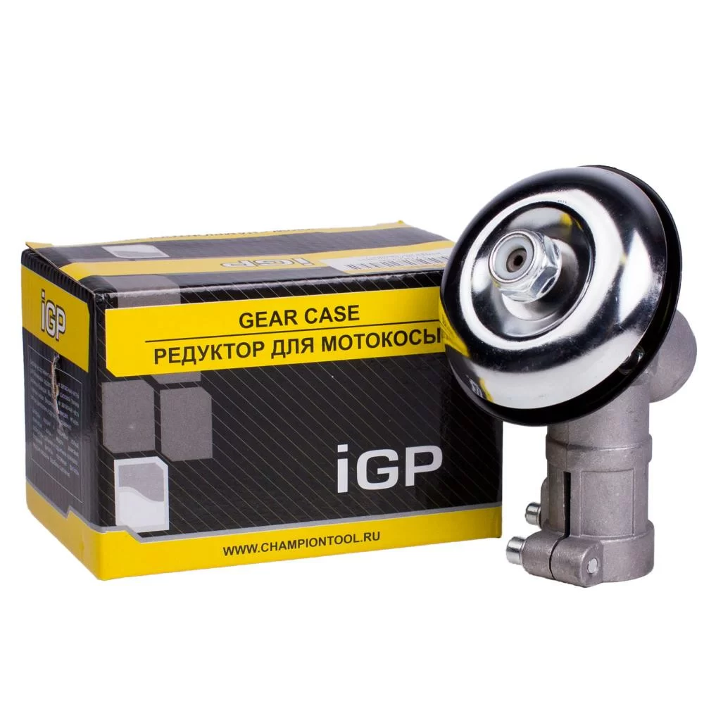 Редуктор для мотокос IGP 24 мм, квадрат – фото №1 Редуктор для мотокос IGP 24 мм, квадрат – №1