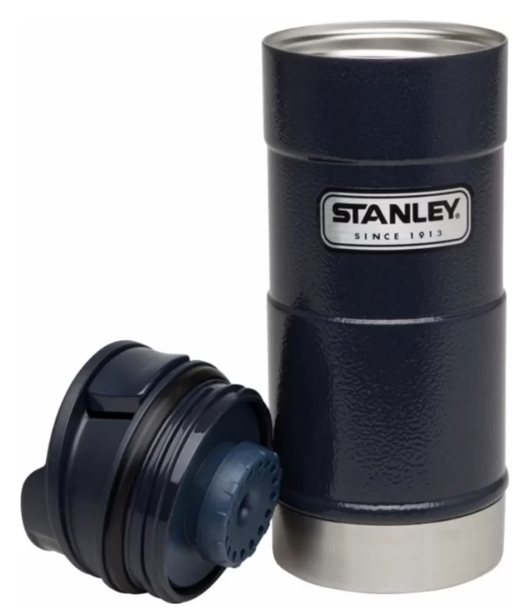Термокружка Stanley Classic One Hand 0,35 л синяя №1