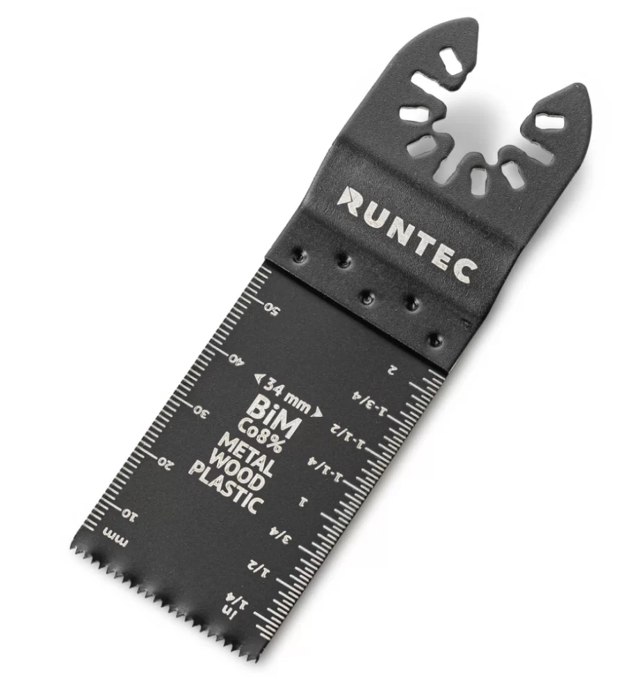 Насадка Runtec для многофункционального инструмента 34x55 мм, пильная прямая – №1