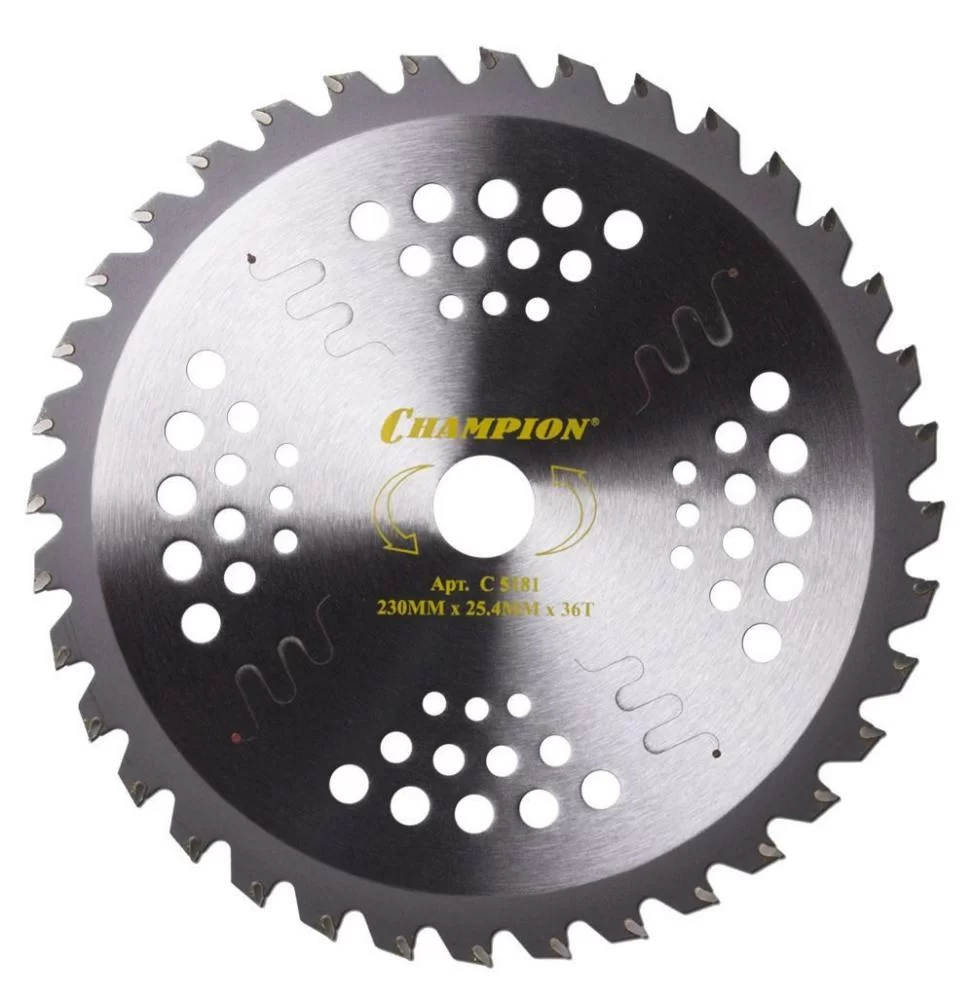 Нож для триммера Champion Ninja 230х25,4 мм 36зуб – №1