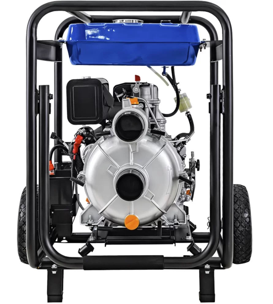 Мотопомпа дизельная TSS PDST80E с электростартом и аккумулятором №6