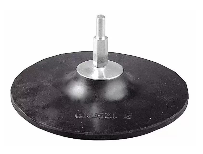 Тарелка опорная для дрели Тевтон 125 мм, резиновая – фото №1 Тарелка опорная для дрели Тевтон 125 мм, резиновая – №1