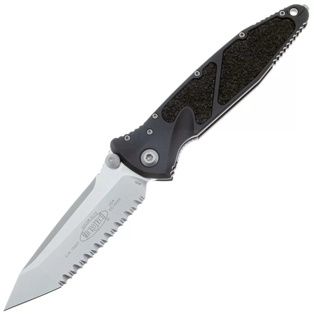 Нож Microtech Socom Elite T/E Stonewashed Serrated (161-12) – №1