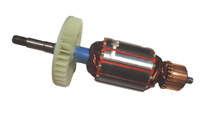 Якорь (ротор) для рубанка Интерскол Р-110/2000М – фото №1 Якорь (ротор) для рубанка Интерскол Р-110/2000М – №1