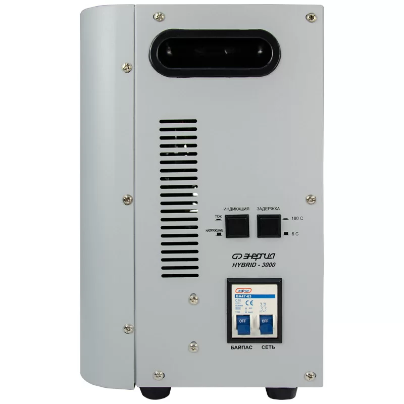 Стабилизатор напряжения Энергия Hybrid-3000 навесной – №4