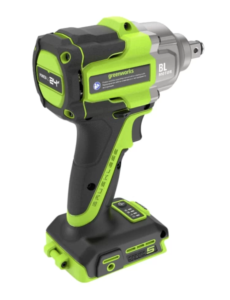 Аккумуляторный ударный гайковерт Grennworks IW5500 500Нм (без акк. и з/у) №3