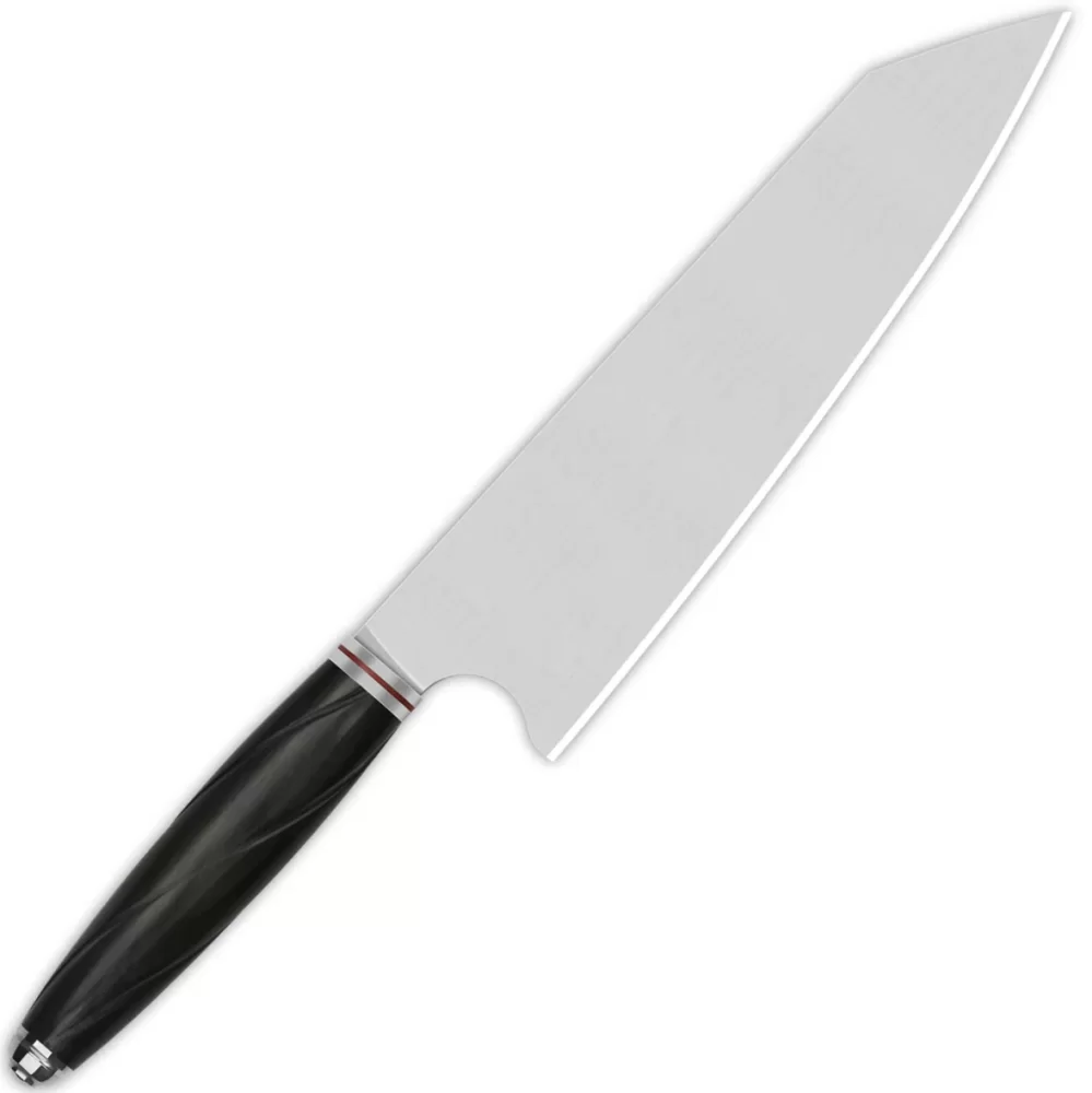 Нож кухонный QSP Kritsuke 8' Mulan Series с рукоятью Ebony Wood (QS-KK-004A) №1