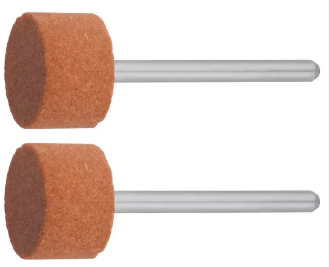 Насадка-круг для гравера Зубр 15 мм P120 (2 шт) – фото №1 Насадка-круг для гравера Зубр 15 мм P120 (2 шт) – №1