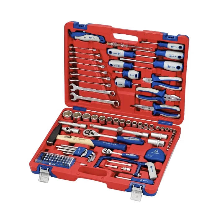 Набор инструментов универсальный Мастак 01-102C (102 шт) №1