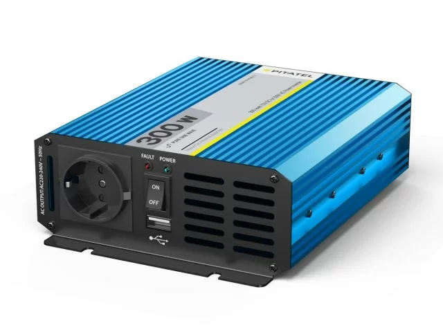Инвертор Pitatel 300W чистый синус – фото №1 Инвертор Pitatel 300W чистый синус – №1