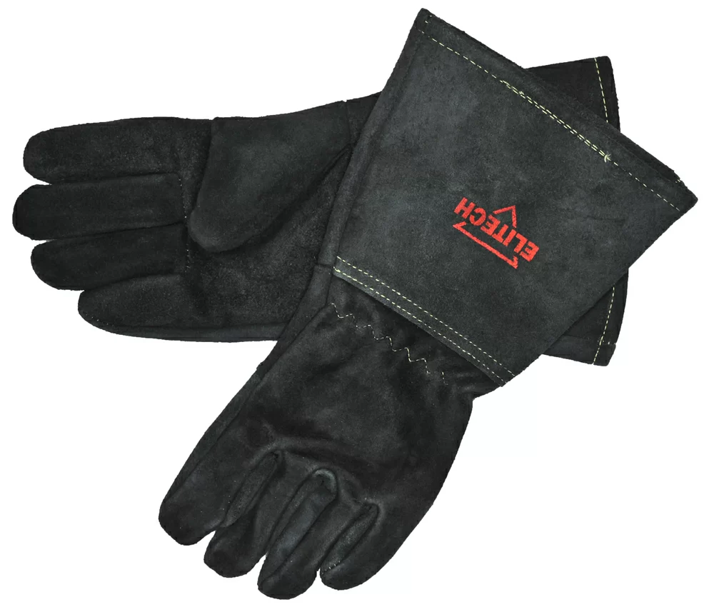 Краги сварочные Elitech черные – №1